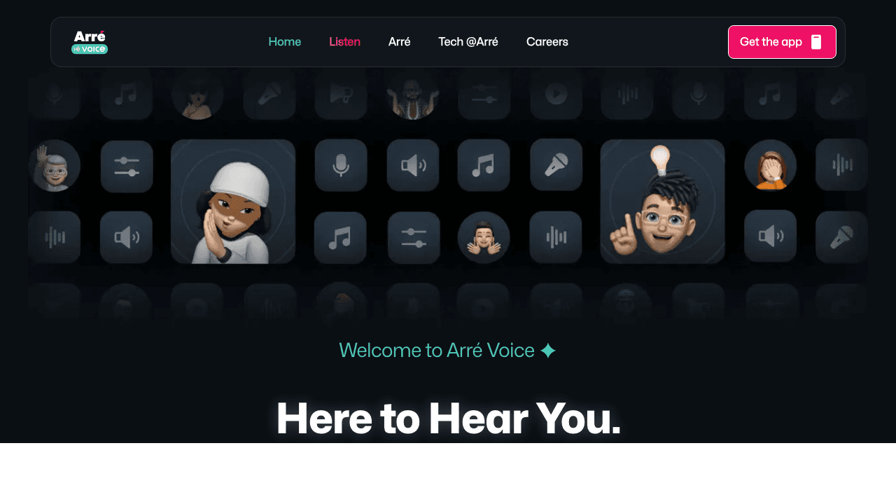 Arré Voice preview